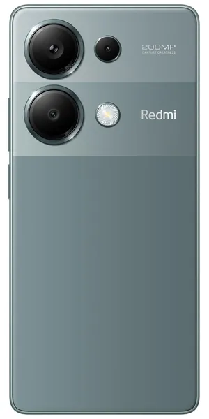 Xiaomi Redmi Note 13 Pro 16,9 cm (6,67 collas) hibrīds ar divām SIM kartēm Android 12 4G C tipa USB 12 GB 512 GB 5000 mAh zaļš