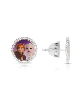 Charming girl's earrings Anna and Elsa Frozen ES00023SL.CS