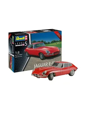 Plastic model Car Jaguar E Type 1/8