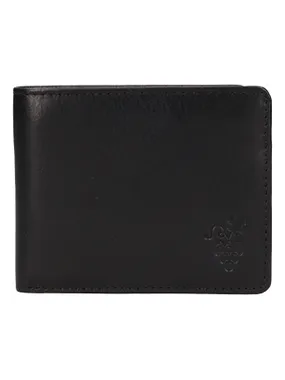 Men's leather wallet LG-7655/H BLK