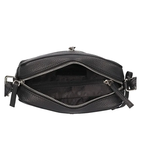 Women's leather crossbody bag BLC-23/2627 BLK