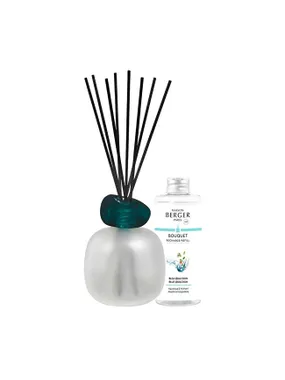 Gift Set Aroma Diffuser Mineral Frosted + Blue Seduction Refill 180 ml