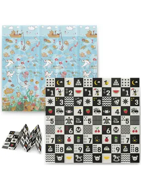 Educational foam mat assembled 200 x 180 x 1 cm NUKIDO NK-340 Ocean-Country
