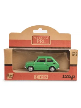 Vehicle PRL Fiat 126p green