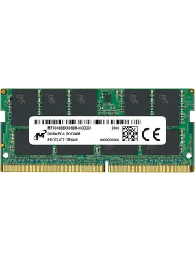 Micron SO-DIMM ECC DDR4 32GB 2Rx8 3200MHz PC4-25600 MTA18ASF4G72HZ-3G2R