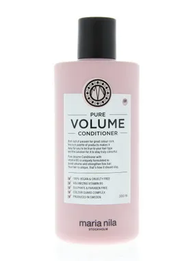 Hydrating conditioner for fine hair volume Pure Volume (Conditioner)