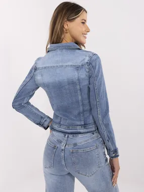 Women's blue denim jacket