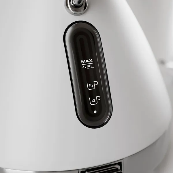 Morphy Richards 100134 elektriskā tējkanna 1,5 L 3000 W Balta