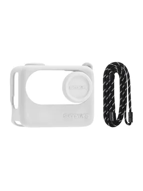 Lanyard + Silicone Case Sunnylife for Insta360 GO 3S (white)