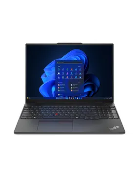 Lenovo ThinkPad E16 Intel Core Ultra 7 155H klēpjdators 40,6 cm (16") WUXGA 32 GB DDR5-SDRAM 1 TB SSD Wi-Fi 6E (802.11ax) Windows 11 Pro Black