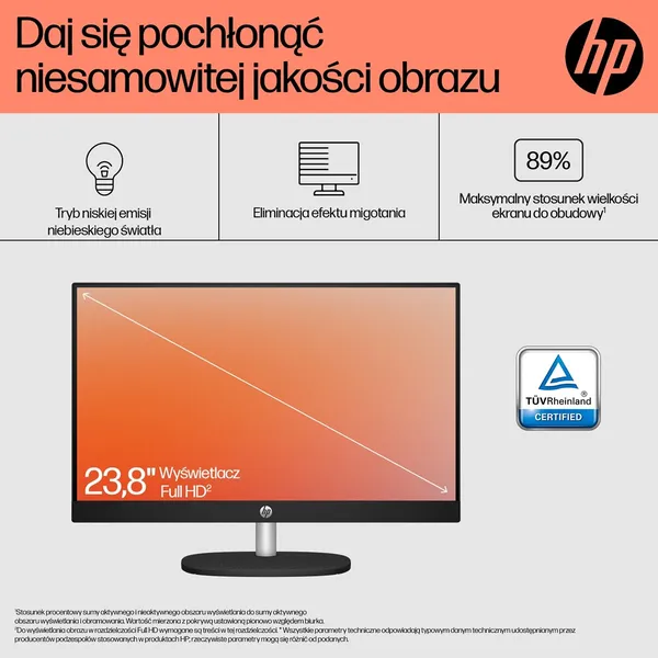 HP AIO 24-cr0005nw Ryzen 5 7520U 23,8"FHD AG IPS 8GB_DDR5 SSD512 Radeon 610M Win11 2Y Shell White