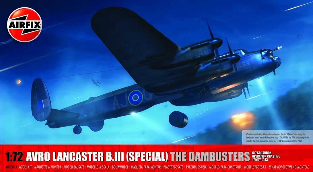 Plastic model Avro Lancaster B.III Special The Dambusters 1/72