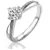 Silver engagement ring SHZR302