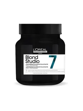 Blond Studio 7 Lightenning Platinum Plus Paste - Pasta pro zesvětlení vlasů, 500ml, 500ml