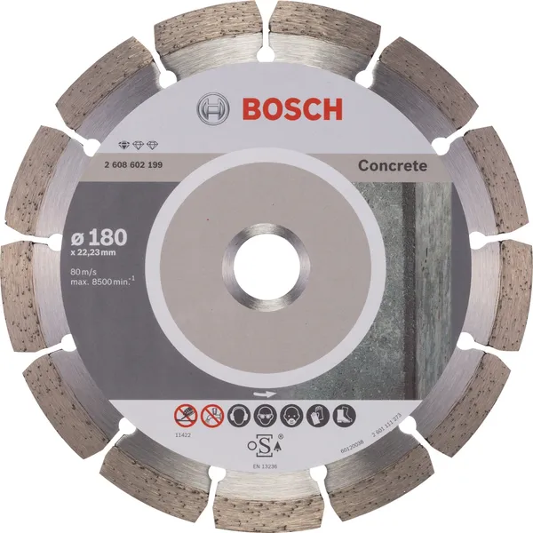 Diamond cutting disc Standard for Concrete, Ø 180mm