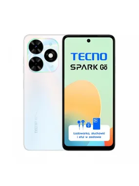 TECNO SPARK GO 2024 BG6 128+4 Mystery White