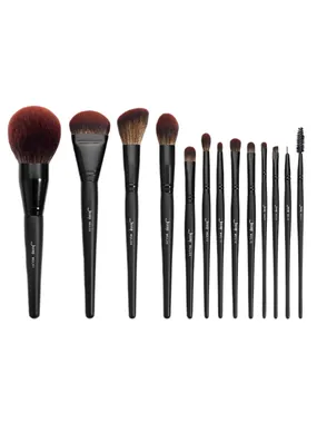Makeup Lover Makeup Brush Collection Phantom Black makeup brushes set 13 pcs.
