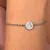 Steel bracelet with pendant A Family LPS05ASF36