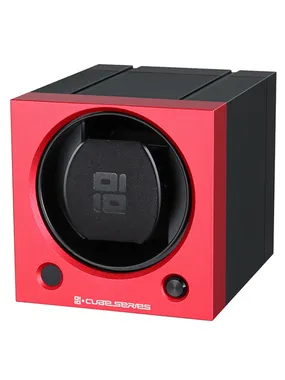 Paul Design Watch Winder Cube Red 20115