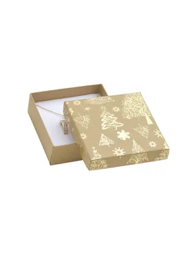 Christmas gift box for earrings KX-5 / AU