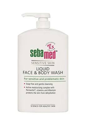 Wash lotion for the face and body Classic (Liquid Face & Body Wash) 1000 ml
