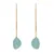 Charming bicolor earrings Sofia Sea Glass SKJ1807710