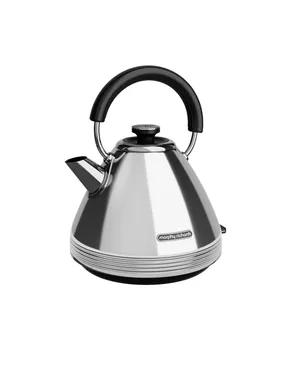 Morphy Richards Venture Pyramid Retro 1,5 l 2200 W tējkanna Chrome