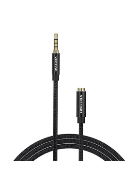 Cable Audio TRRS 3.5mm Male to 3.5mm Female Vention BHCBF 1m Black