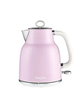SALTER EC5737PNKVDE RETRO Rapid Boil Kettle Pink