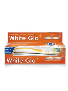 Anti-Plaque whitening toothpaste for removing and preventing tartar build-up 100ml + brush