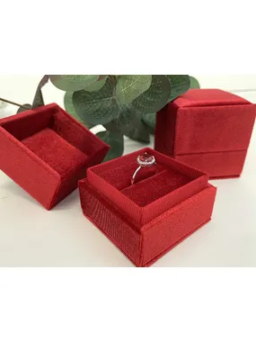 Velvet ring gift box CA-2/A7