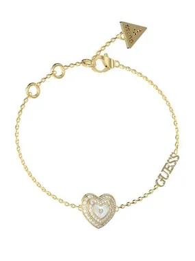 Beautiful gold-plated bracelet with Amami zircons JUBB04027JWYGWH