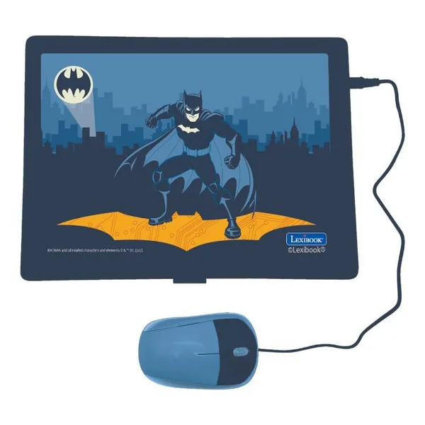 Educational bilingual Laptop Batman Lexibook