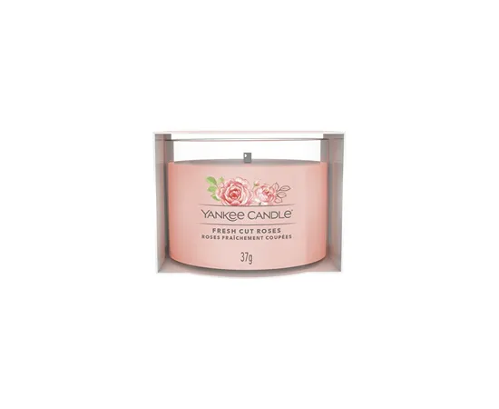 Votive candle in glass Fresh Cut Rose with 37 g