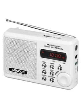 Portable radio SRD 215 W MP3, USB, SD