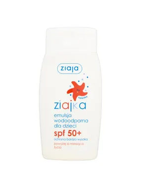 Ziajka waterproof emulsion for children SPF50+ 125ml