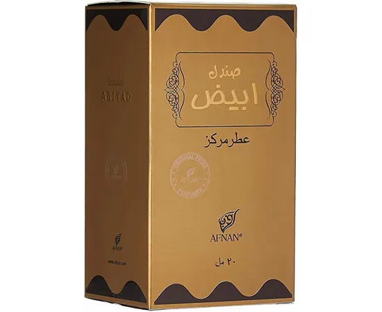 Sandal Abiyad - concentrated perfumed oil, 20 ml