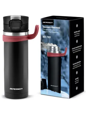 Vacuum thermos 450 ml BD-783 black