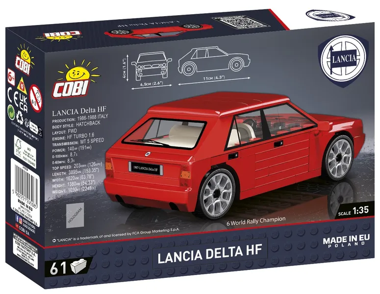 Blocks Lancia Delta HF