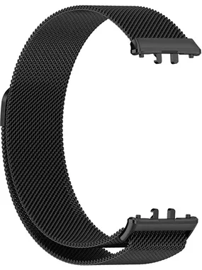 Strap for Samsung Fit 3 - Milanese Loop Black