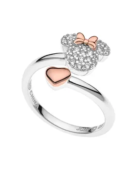 Decent silver ring Mickey Mouse RS00003TZWL- 4.CS