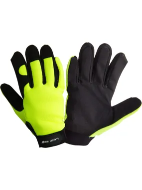 L280310K Workshop gloves black and yellow [L280310P] [K] 10, LahtiPro