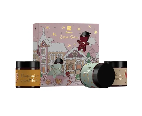 Set of soy candles 4x100ml