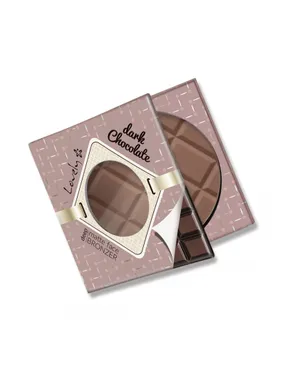 Dark Chocolate Deep Matte Face Bronzer chocolate matte bronzer for face and body 9g