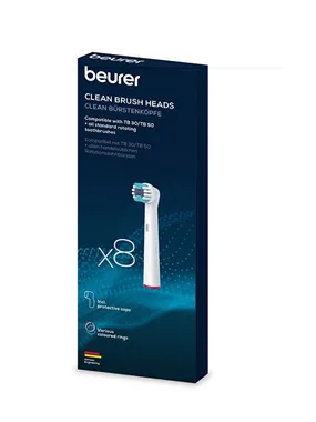 Clean Replacement Brush Heads 8 PCS