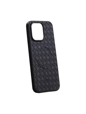 Magnetic protective phone case Joyroom JR-BP005 for iPhone 15 Pro Max (black)