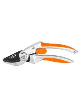 Anvil pruner 210 mm, range up to 20 mm, aluminum, handle covered with TPR rubber