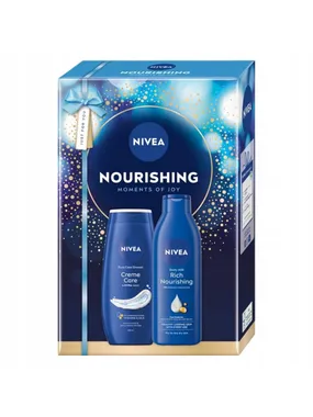 Nourishing care set shower gel 250ml + nourishing body milk 250ml