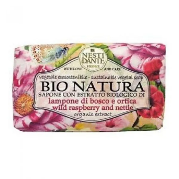 Bio Natura Wild Raspberry And Nettle toilet soap 250g