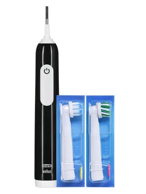 Oral-B Pro Series 1 Adult Oscilating zobu birste Melns, Balts